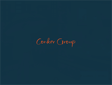 Tablet Screenshot of conkergroup.com